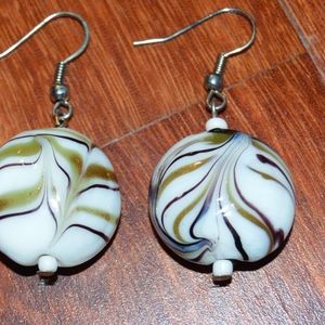 Unique Stone Earrings